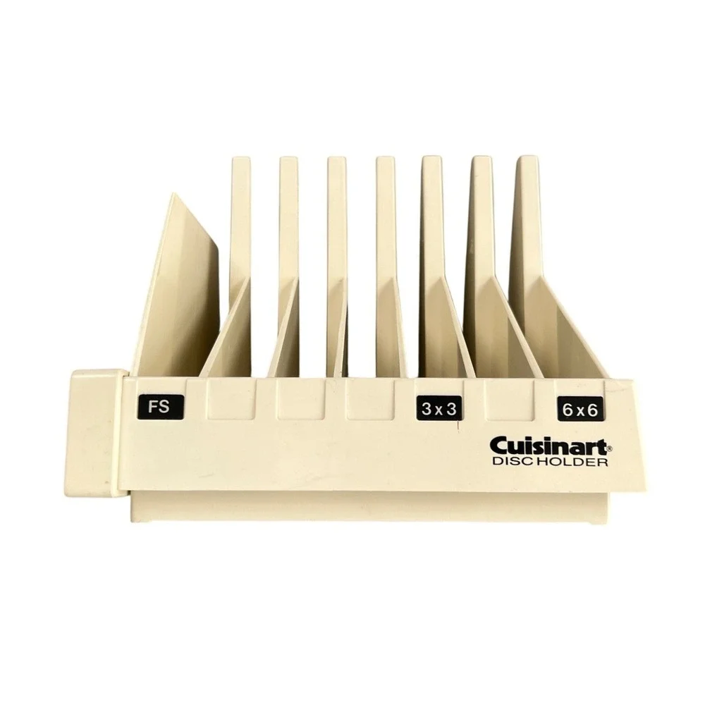 Cuisinart DLC-7 Food Processor Disc Holder Set with 7 Blades DLC-032 to DLC-041